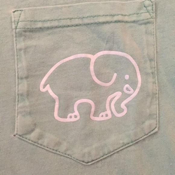 Ivory Ella Teal Geometric Orange Long Sleeve Tee - Picture 2 of 5